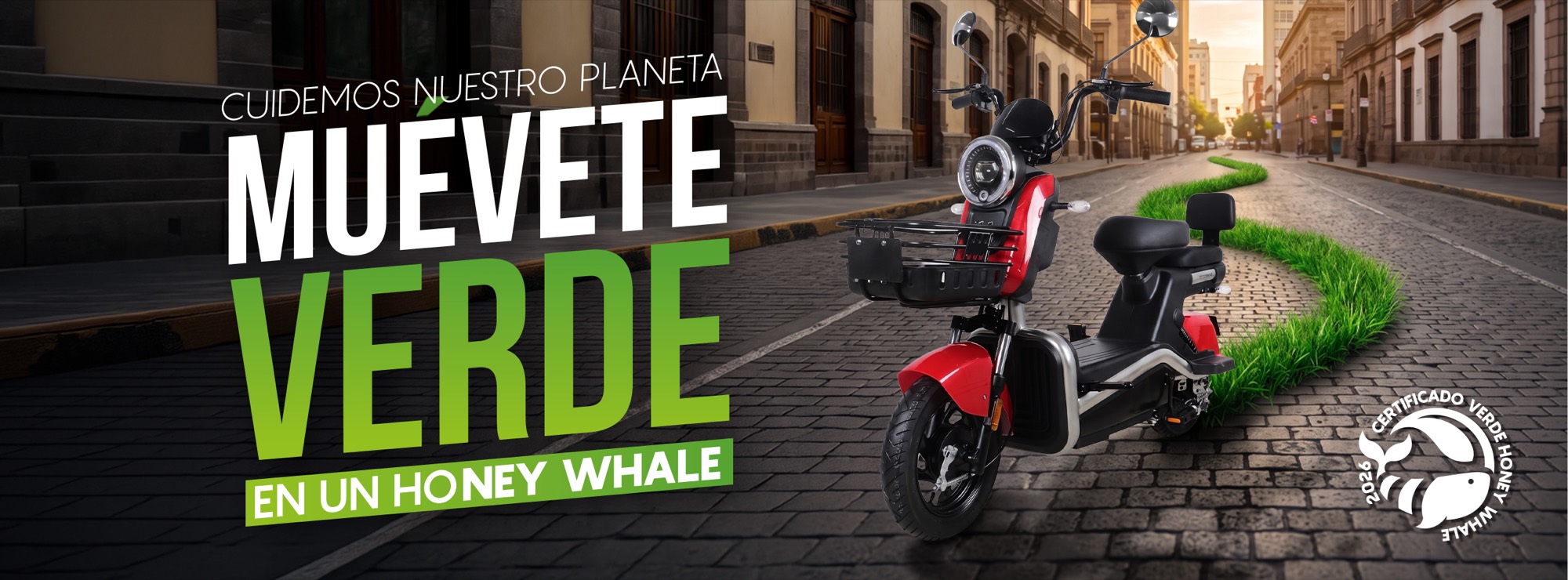 Cuidemos nuestro planeta: Muévete Verde en un Honey Whale